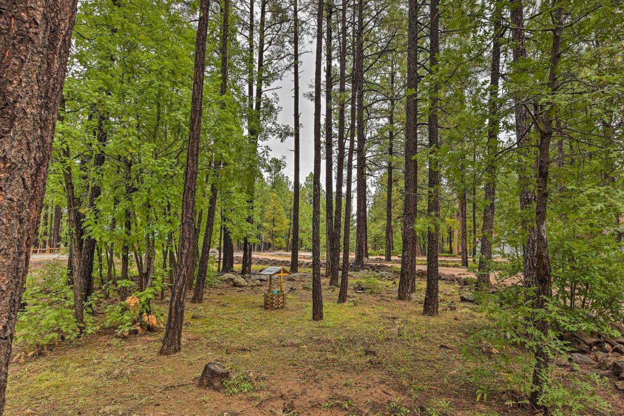 Lush Pinetop Retreat With Large Deck And Wooded Yard! Exterior foto